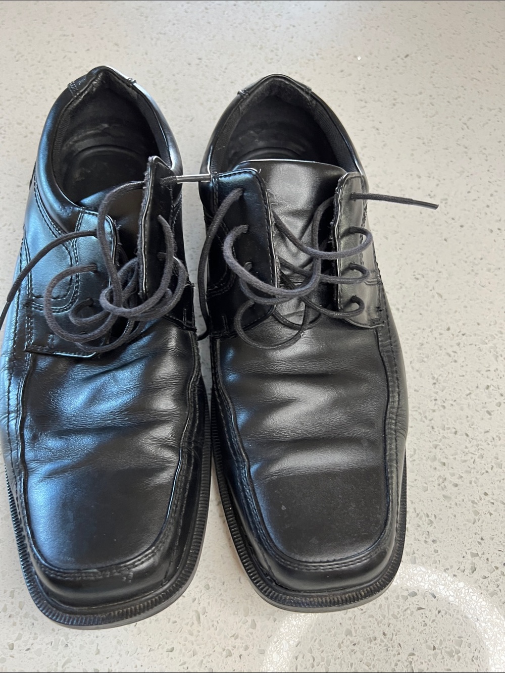 Dockers Black Men's Lace-Up Oxfords
